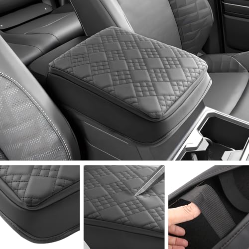 SXCY for 2025 2026 Toyota 4Runner Armrest Cover Pad for 2025 2026 Toyota 4Runner Accessories 2025 4Runner Center Console Cover 2026 4Runner Middle Console Cover w/Soft Cotton Cushion (Added-Pad) - color: 2025 2026 4Runner Add Pad