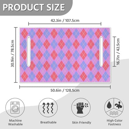 Golf Cart Seat Covers, Universal Golf Cart Seat Towel Blanket for Yamaha, EZGO, Club Car, Icon and More 2-Seat Carts, 100% Microfiber Keeps Seat Comfortable and Clean - color: pink