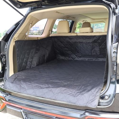 Cargo Liner Dog Seat Cover for Toyota Highlander 2015-2022, Waterproof Pet Trunk Cargo Cover Mat, Non-Slip Pet Cargo Liner, Scratch Proof Trunk Liner, Trunk Mat with Bumper Flap Protector