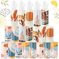 Maxcheck 20 Pack Car Tissues Cylinder with 3 Ply Facial Napkins Bulk, Travel Round Tissue Boxes for Car Cup Holder Paper Napkins Tube Container for Home Bathroom Office(Boho Style) - style: Boho Style