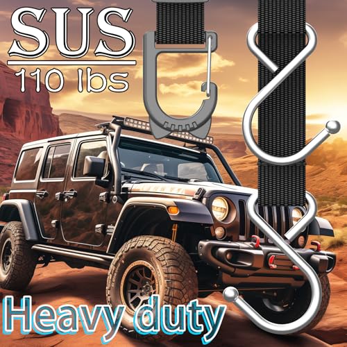 Purse Hook/Holder for Car, Car Seat Hooks for Headrest, Car Bag Hooks, Headrest Hooks for Car, 2 S-Shaped Heavy-Duty Metal Hooks, Safe and Anti Robbery, 2 Packs. - style: DS2