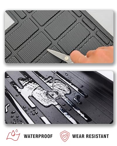 Cargo Liner Compatible with 2025 Nissan Murano Trunk Mat Cargo Mat Back Seat Cover Protector (Backrest Mats+Trunk Mat) - size: FOR 2025 Nissan Murano