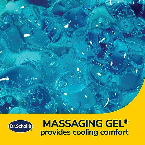Dr. Scholl's Massaging Gel Posterior Seat Cushion for Car, Office, Home — Black - size: Posterior, style: Massaging Gel-Infused