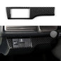 Headlight Switch Control Decal for Honda Civic 2016 2017 2018 2019 2020 2021 10th Gen Accessories ABS Carbon Fiber Interior Stickers - color: Headlight Switch Button Trim