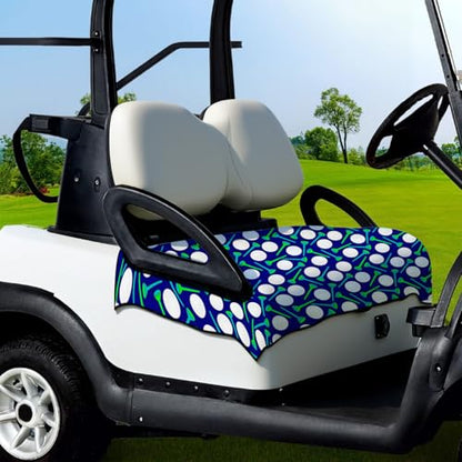 Golf Cart Seat Covers Golf Cart Seat Towel Blanket Group - color: Deep Blue Golf