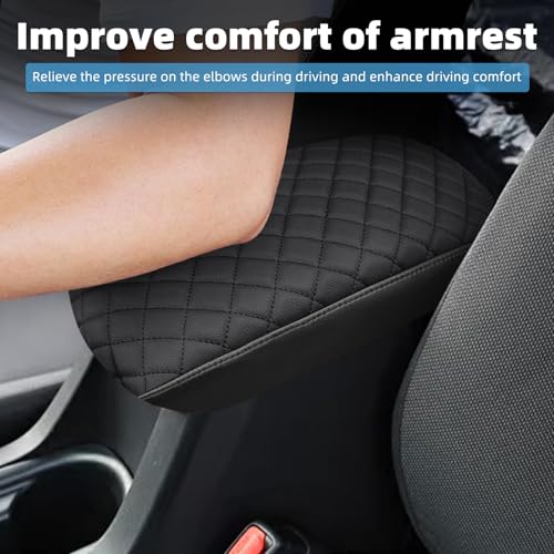 Center Console Armrest Cover for Hyundai Sonata 2015 2016 2017 2018 2019 Fully Covered Anti-Scratch Protector Interior Accessories - size: Compatible with Sonata 2015-2019