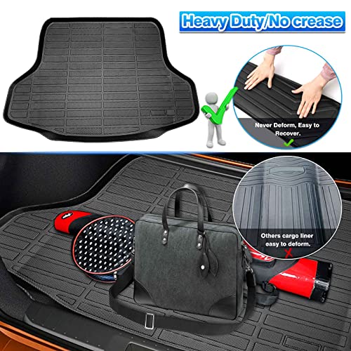 Sentra Cargo Liner - Trunk Mat for 2020-2025 2026, All Weather Cargo Mat for Sentra Accessories, Car Accessories - size: 5)Nissan Sentra 2020-2026