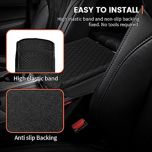 Custom Fit for Center Console Cover Acura MDX 2022 2023 2024 2025 2026 Armrest Cover Center Console Pad Interior Accessories Car Armrest Seat Box Cover Protector Black - size: Acura MDX 2022-2025 2026