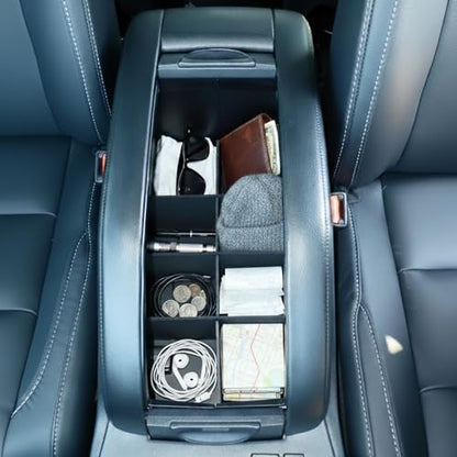 Center Console Organizer for Toyota Highlander (2014-2019) - Made in USA - SLX109 - size: Highlander 2014-2019