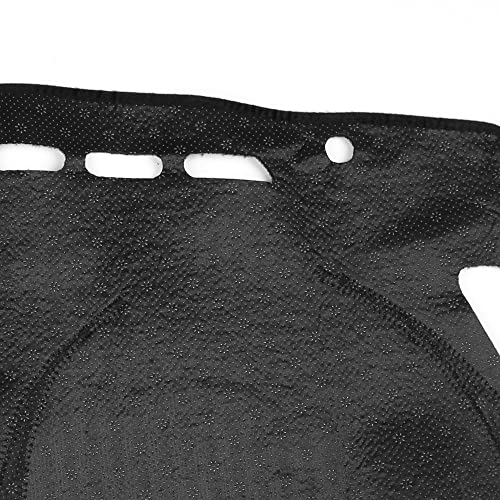 X AUTOHAUX Car Dashboard Cover Nonslip Black Sun Pad for Mazda 6 2009-2011