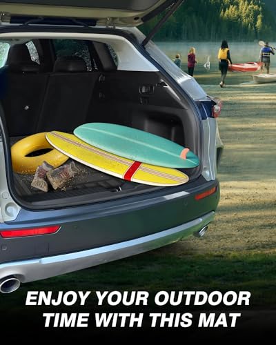 Powerty Trunk Mat for 2022-2024 2025 2026 Hyundai Tucson(Non-Hybrid) Accessories Cargo Mats with Standard Audio System TPE All Weather Cargo Liner Heavy-Duty Trunk Liners - size: Cargo Mat｜For｜22-26｜Hyundai Tucson Non-Hybrid