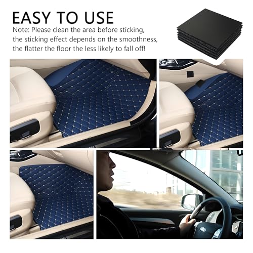 20PCS Car Floor Mat Retainer for Automotive Carpet,Super-Adhesive Hidden Car Mat Clips Keep Car Mats from Sliding,Universal Anti Skid Mat for Truck Mats,Car Seat Cushion (20PCS) - color: 20PCS
