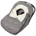 Skip Hop Winter Car Seat Cover, Stroll & Go, Grey Feather - color: Grey Feather