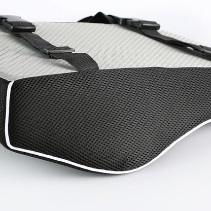 Memory Foam Lumbar Support Pillow for Office Chair, Car & Home – Ergonomic Back Cushion for Lower Back Pain Relief, Posture Alignment & Long Sitting Comfort.