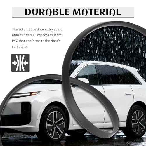 16.4Ft Car Door Edge Guards,Anti-Collision Car Door Protector Edge Guards Strip Avoid Scratche/Dust/Protect Interior,Universal Cars Doors Trim Protector for Doors/Hood/Trunk