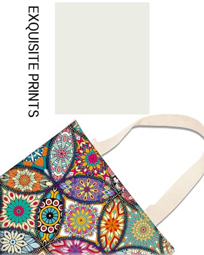 Car Garbage Can, Car Trash Bag, Car Garbage Bag, Hanging Car Trash Can for Car Accessories, Vehicle, Travelling, Camping, Cute Car Back Seat Organizer, Luxury Mandala Pattern - color: Luxury Mandala Pattern