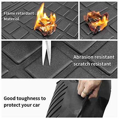 for Nissan Kicks 2018-2024 Cargo Mats Trunk Liner All Weather TPE Rubber Protection Mats (Cargo Liner) - color: Cargo Liner