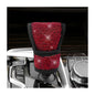 Bling Auto Gear Shift Knob Cover, Rhinestone Glitter Shifter Stick Protector for Girls Women, Sparkly Diamond Transmission Gear Shift Lever Knob Cover for Cars Trucks SUVs (Red) - color: Red