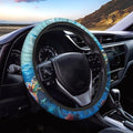 GLENLCWE Car Steering Wheel Cover,Sea Turtle,Cute Style,Universal 15 Inches,Breathable Sweat-Absorbent Car Steering Wheel Cover - color: Sea Turtle