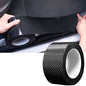Automotive Car Door Edge Entry Guards Door Sill Protector Strip 5D Carbon Fiber Vinyl Wrap Film Paint Threshold Scuff Plate Protectors Anti-Collision for Most Vehicles (Black, 2in*33FT) - size: 2in*33FT