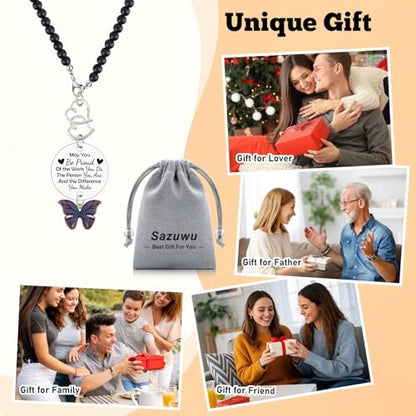 Thank You Car Hanging Accessories Appreciation Gifts for Coworkers Employee Teacher Women Men Leaving Gift Rear View Mirror Hanging for Her Retirement Goodbye Farewell Gift Rear View Mirror Car Charm