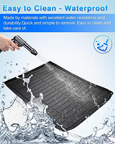 Cartist Cargo Liner Compatible with BMW 5 Series G30 2017-2023 Accessories All Weather Trunk Liner for 520i 530e 530i 535i 540i 540d 550i, Heavy Duty - size: 6)BMW 5 Series G30 2017-2023