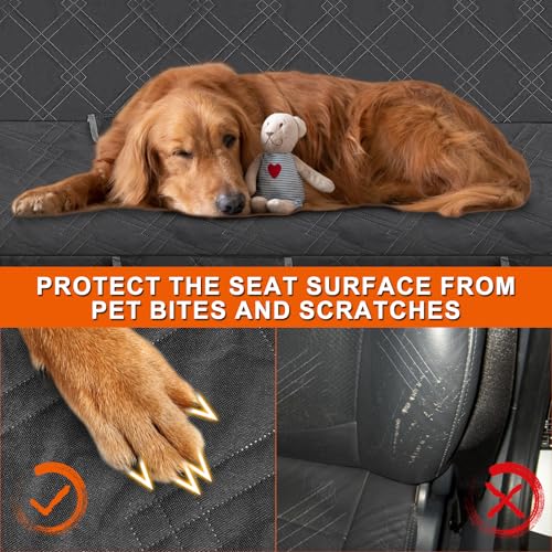 Dog Car Seat Cover Compatible with Subaru Outback 2014-2024 2025, Waterproof Pet Bench Seat Cover for Back Seat, 600D Heavy Duty Scratch Proof Nonslip Truck Seat Covers for Dogs - size: 2014-2025 Outback