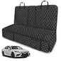 Dog Car Seat Cover for Back Seat Compatible with Toyota Camry Avalon Corolla Prius Accessories 2000-2025 2026, Waterproof & Non-Slip Car Pet Bench Rear Seat Covers