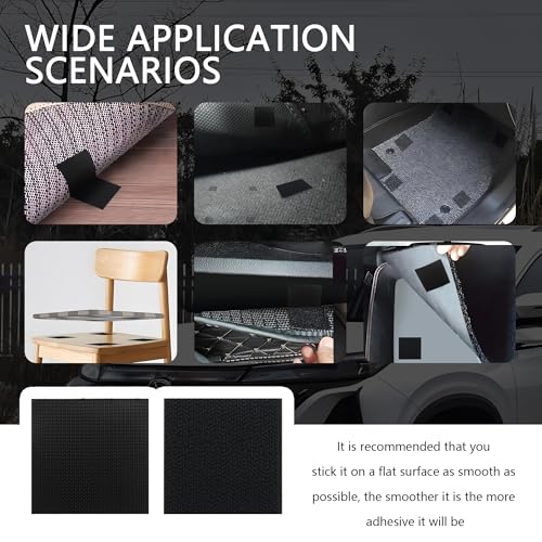 10PCS Car Floor Mat Retainer for Automotive Carpet,Super-Adhesive Hidden Car Mat Clips Keep Car Mats from Sliding,Universal Anti Skid Mat for Truck Mats,Car Seat Cushion (10PCS) - color: 10PCS