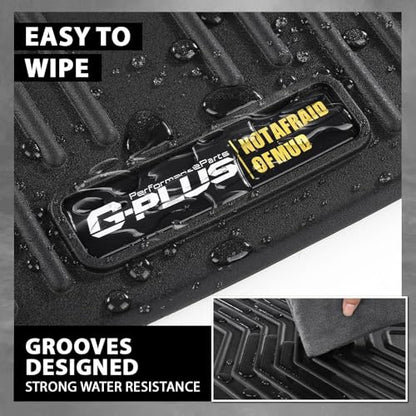 G-PLUS Rear Trunk Mat Compatible with Honda HRV 2023 2024 2025 TPE All Weather Full Cover Protection 1 Piece Black Cargo Mats Floor Mats - size: 23-25|Fit Honda HRV|1PC