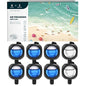 DRIVEJOY Car Air Freshener Vent Clips, 8 PK, 6 Ocean, 2 New Car Scent, Long Lasting Air Fresheners for Men & Women, Up to 240 Days, Odor Eliminator - color: Ocean