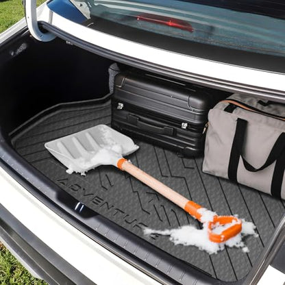KUST Cargo Trunk Mat for Honda Accord 2013-2017, Rear Cargo Liner for Accord Accessories All Weather TPE Rubber Car Mat Raised Edge - style: Accord 2013-2017 │ Trunk Mat