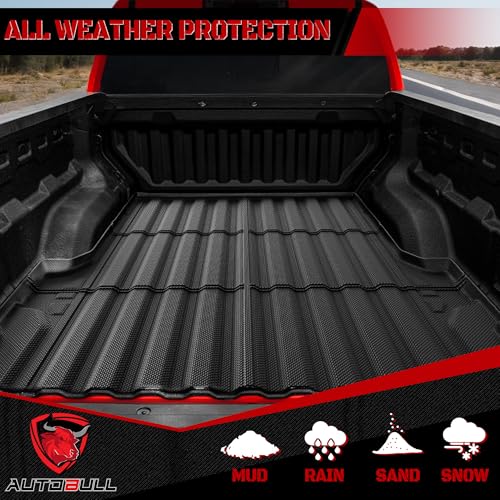 Truck Bed Mat Bed Liner Fit for Chevy Colorado/GMC Canyon 2023 2024 2025 2026 5FT Accessories, Not Fit Drop-in Liner - style: 3)2023-2026 |Colorado/Canyon Bed Mat (5FT)