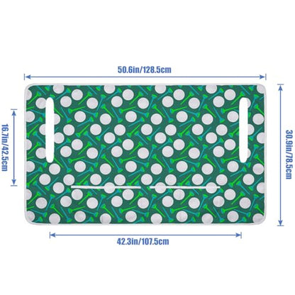 Golf Cart Seat Covers Golf Cart Seat Towel Blanket Group - color: Green Golf with Pocket 2