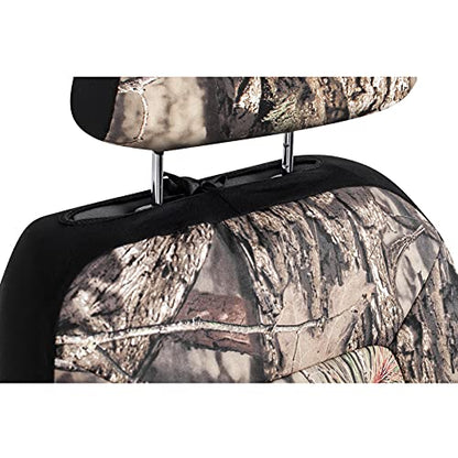 Mossy Oak Camo Seat Covers Low Back - Made with Cotton Twill, Airbag Compatible, Universial Fit Most Bucket Seats - Official Licensed Product - color: Cotton Twill Low Back