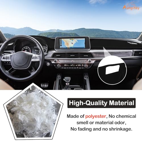 Aunginsy Dashboard Cover Mat Compatible with Kia Telluride 2020-2022 SUV Dashboard Dash Cover Nonslip Black Mat Sun Pad Dash Carpet Sunshade Glare UV Rays Protector Car Interior Accessories-with HUD - color: Black(With HUD)