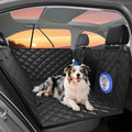 Dog Car Seat Cover for Back Seat, Hard Bottom Back Seat Extender for Dogs - Supports 400lbs, 2026 New Waterproof, Scratch Resistant, Anti Slip Portable Dog Hammock,Suitable for Cars, SUVs and Trucks
