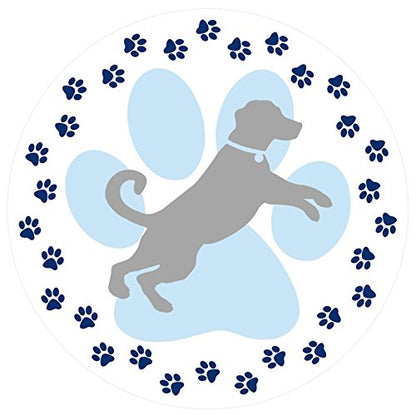 Screen Door Magnets Double Sided – Keep People, Kids, and Dogs from Running into The Screen Door - Robbins Aria Dog Paw - color: Dog Paw