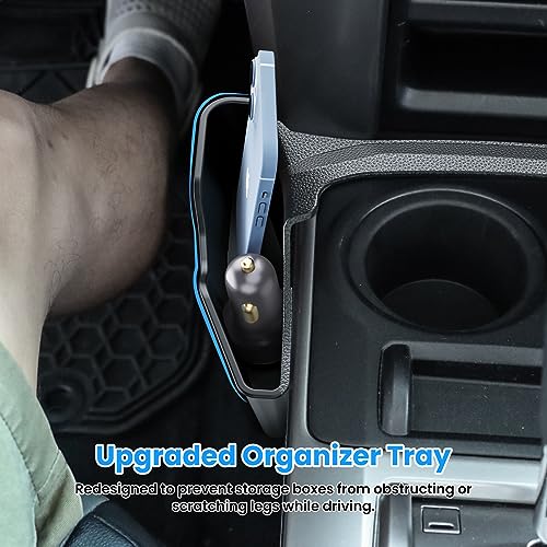3PCS Center Console Organizer Compatible with Toyota 4Runner 2024 2023 2022 2021 2020 2019-2010 Glove Box Organizer Gear Shift Tray Armrest Storage Box 5th Gen 4 Runner Accessories - size: 2010-2024 4Runner(3pcs)
