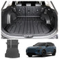 PWY Cargo Mat with Backrest Mat Replacement for Toyota RAV4 2019-2025 (Include Hybrid) All Weather TPE Trunk Cargo Liner with Seat Back Mat, Car Mat Accessories