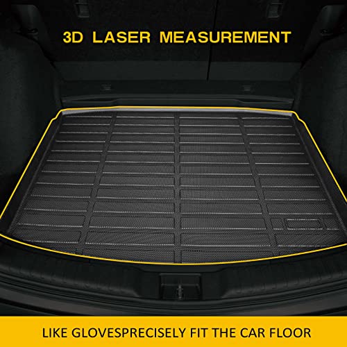 Wailtnb-All Weather Cargo Liner for Cadillac XT5 2017-2025 2026 Custom Fit Car Trunk Mat Waterproof Easy to Clean Cargo Mat Accessories Black - style: 3|For XT5|2017-2026|Cargo Mat