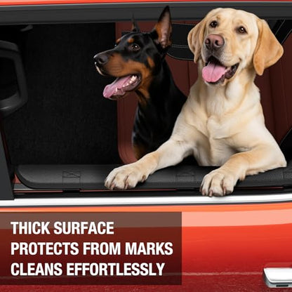 Dog Car Door Protector – 20% Larger Design for Trucks & Large SUVs, Thickened Waterproof Door Panel Covers, Protects Doors from Dog Scratching - size: Standard [Fit for Large SUV and Trucks]