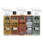Chemical Guys HOL_113 Leather Lovers Kit for Leather Car Interiors, Furniture, Apparel, Shoes, Sneakers, Boots (Works on Natural, Synthetic, Pleather, Faux Leather and More) (5 Items), 16 oz, Black - size: 16 fl oz (Pack of 1), style: Leather Lovers Kit