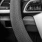 FH Group Universal Fit Silicone Snake Pattern with Massaging Grip Steering Wheel Cover fits most Cars, SUVs, Trucks, and Vans Gray - color: Gray