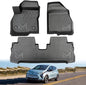 Floor Mats Custom for Chevrolet Bolt EV (Not for EUV) 2017-2024, TPE Automotive All Weather Cover Protection Waterproof Black Floor Liner Front & Rear Row Full Set Car Mats, 3PCS - size: 3PCS (2Row), style: For 2017-2024 | Chevy Bolt EV (Not for EUV) | 1s