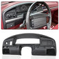 ANDPLAY Dash Panel Bezel Cover Compatible with Ford F150 F250 F350 1992 1993 1994 1995 1996 1997 with Gas Engine ONLY Black - size: 1992-1997 | Fit Ford F150