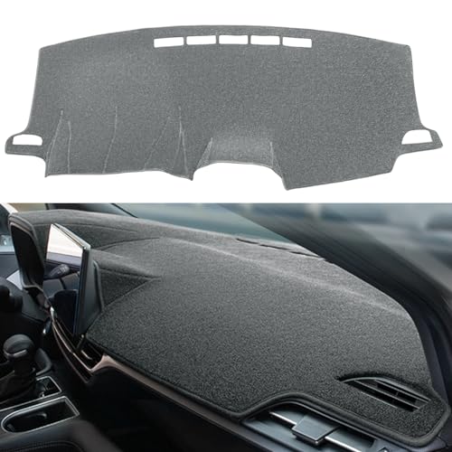 Dash Cover Mat Custom Fit for Toyota Sienna 2021-2025, Dashboard Cover Pad Carpet Protector (Darkgray) F152 - color: 21-23 DarkGary