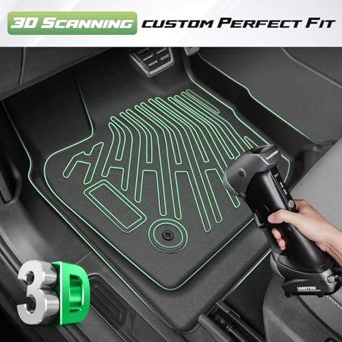 Cartist Floor Mats for Toyota Tacoma Hybrid 2024 2025 2026, All Weather 5FT Trunk Bed Mat, Tailgate Mat & Door Sill Guards for Tacoma Accessories, Heavy Duty TPE Car Mats, Car Accessories - size: 1)Toyota Tacoma Hybrid 24+ Full Set