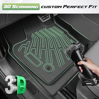 Cartist Floor Mats for Toyota Tacoma Hybrid 2024 2025 2026, All Weather 5FT Trunk Bed Mat, Tailgate Mat & Door Sill Guards for Tacoma Accessories, Heavy Duty TPE Car Mats, Car Accessories - size: 1)Toyota Tacoma Hybrid 24+ Full Set