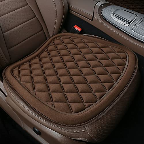 3D Decompression Car Seat Cushion Breathable and Comfortable Driver Seat Cushion Non-Slip Car Seat Pads for Car,Truck,SUV,Truck,Etc (Single piece, Coffee) - color: Coffee, style: Single piece